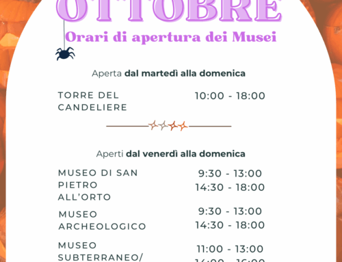 Orari dei Musei nel mese di Ottobre 2025
