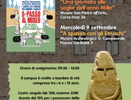 Campus settembrini per bambini a Massa Marittima: l’arte e la storia si aprono al gioco con “S-Passo al Museo”