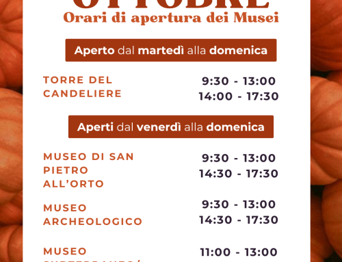 Orari dei Musei nel mese di Ottobre 2026