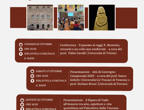 ArcheoINCONTRI | Ciclo di conferenze e presentazioni del mondo dell’Archeologia